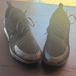 Nike Air Max 270 Black Athletic Shoes